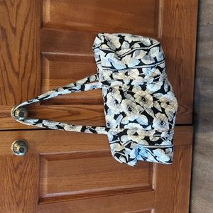Vera Bradley Large Floral Duffle EUC